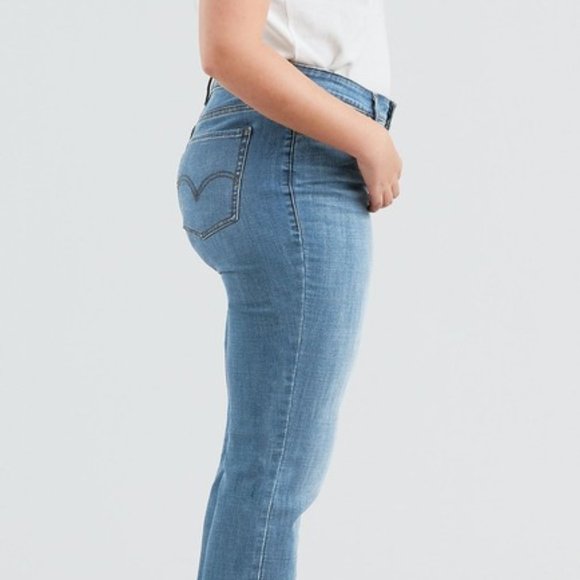 Levis 414 Classic Straight Mid-Rise Jeans - Picture 5 of 12